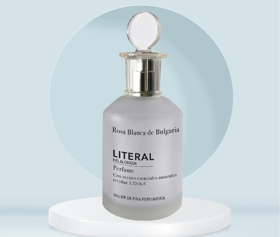 casos de éxito Neroli perfume Literal rosa blanca