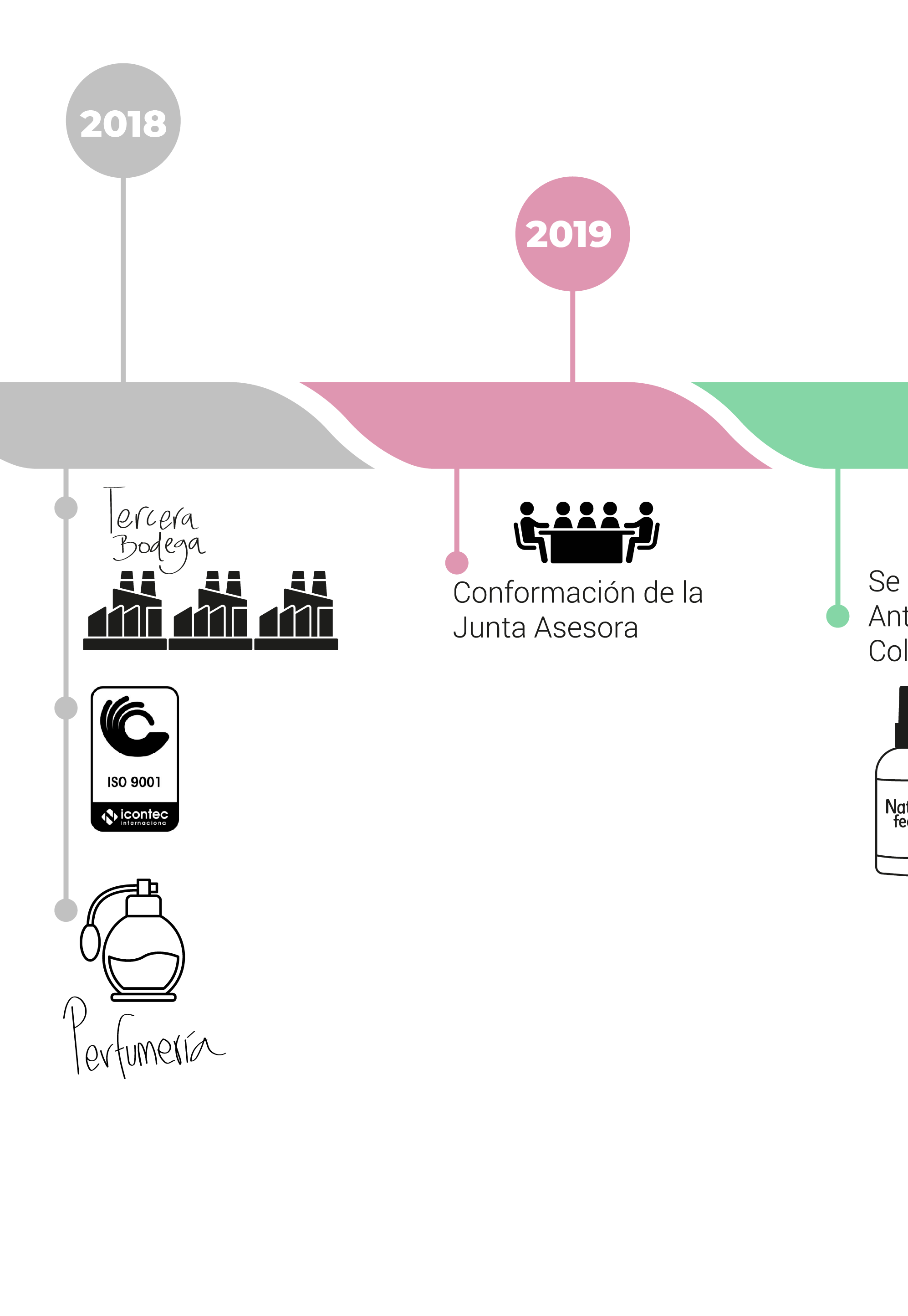 Timeline 2018 2019 neroli mobile